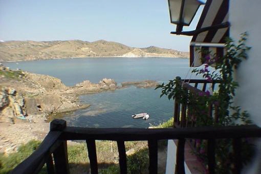 View to the coast