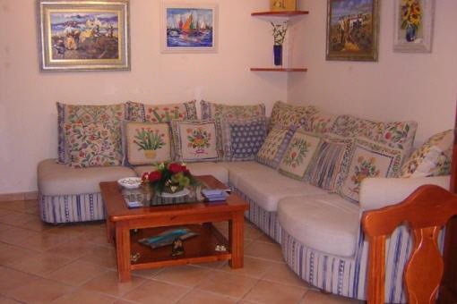 Esthetically equipped living room
