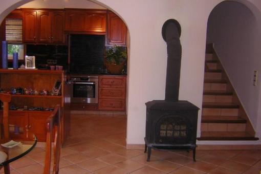 Modern kitchen with stove