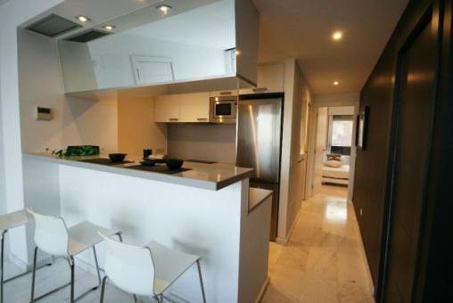 Modern, completely equipped kitchen