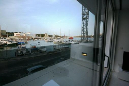 View to the port of Mahon