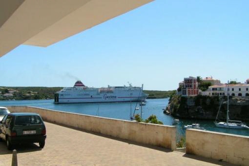 View to the river of Es Castell