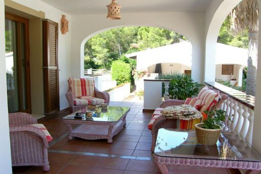 Terrace with wonderful atmosphere