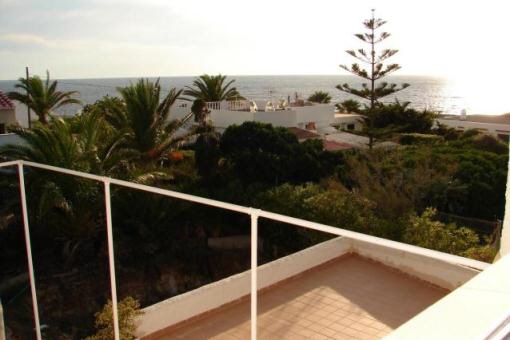 Terrace overlooking the sea
