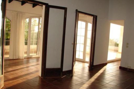 Light-flooded rooms