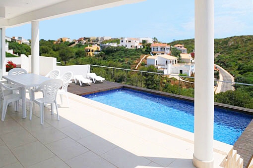 Terrace at the swimming pool
