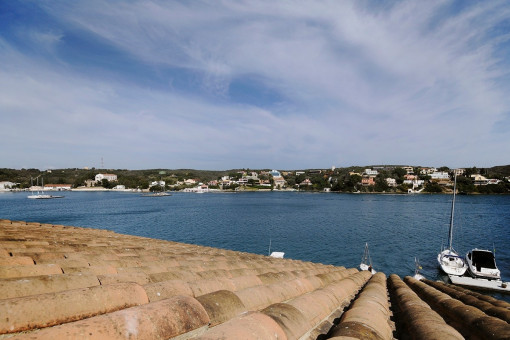 From the roof terrace you can enjoy the unique sea view
