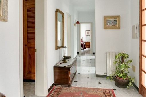 Entrance area of the house