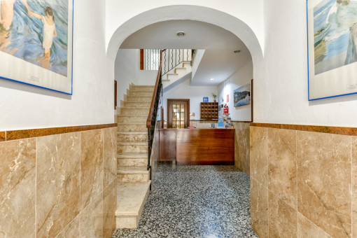 Entrance area and reception