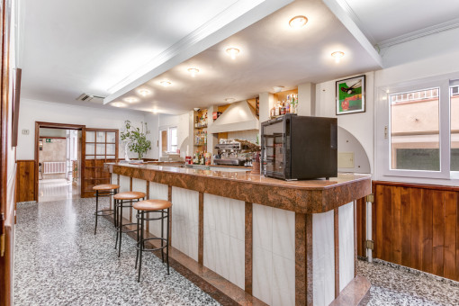 Bar area