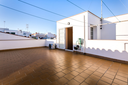 Private roof terrace