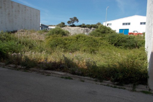 Two adjoining building plots on the industrial estate of Alaior