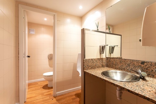 Guest toilets