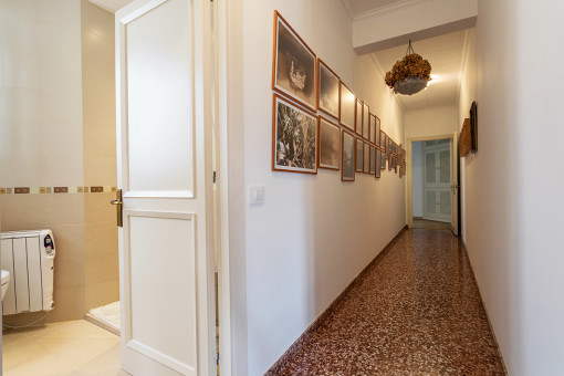 Long corridor