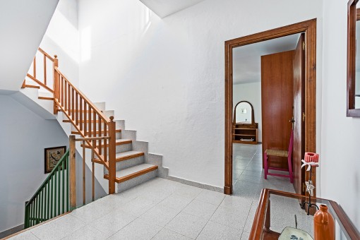 Corridor and staircase