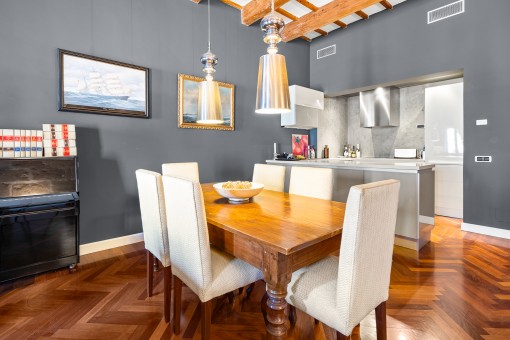 Elegant dining area