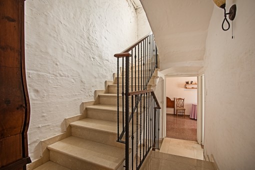 View of the staircase