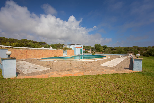 Pool area