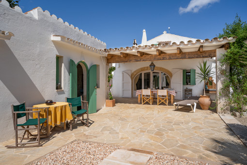 Charming, completely restored finca with sea...