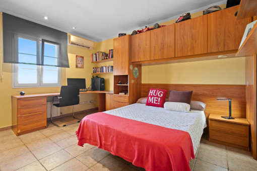 Bedroom and dressing room