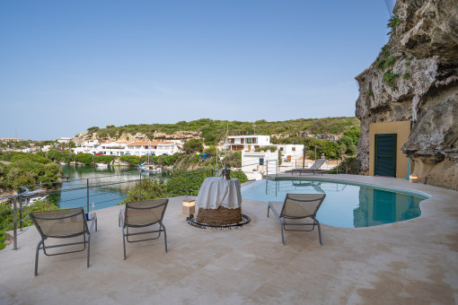 Fabulous villa with pool in first sea line in the paradisiacal Cala Sant Esteve