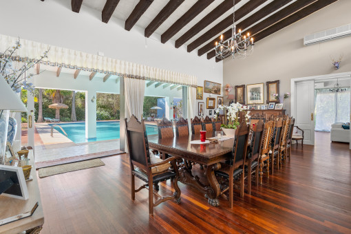 Dining area