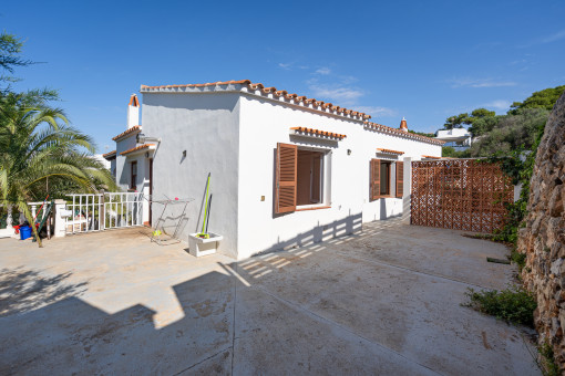 Rear terrace